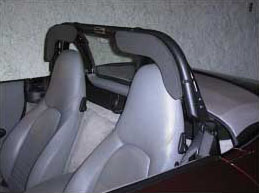 Brey-Krause Roll Bar Extensions R-9050 Boxster Roll Bar Padding