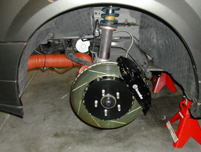 Jim Collins' '03 Cobra Equipped with Brembo GT1 Big Brake Kit